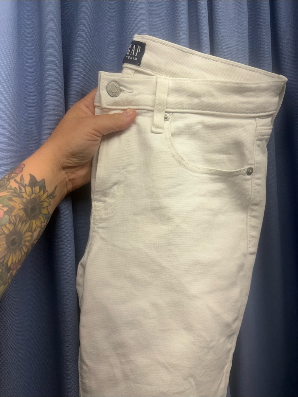 GAP Cream High-Rise Women’s Jeans